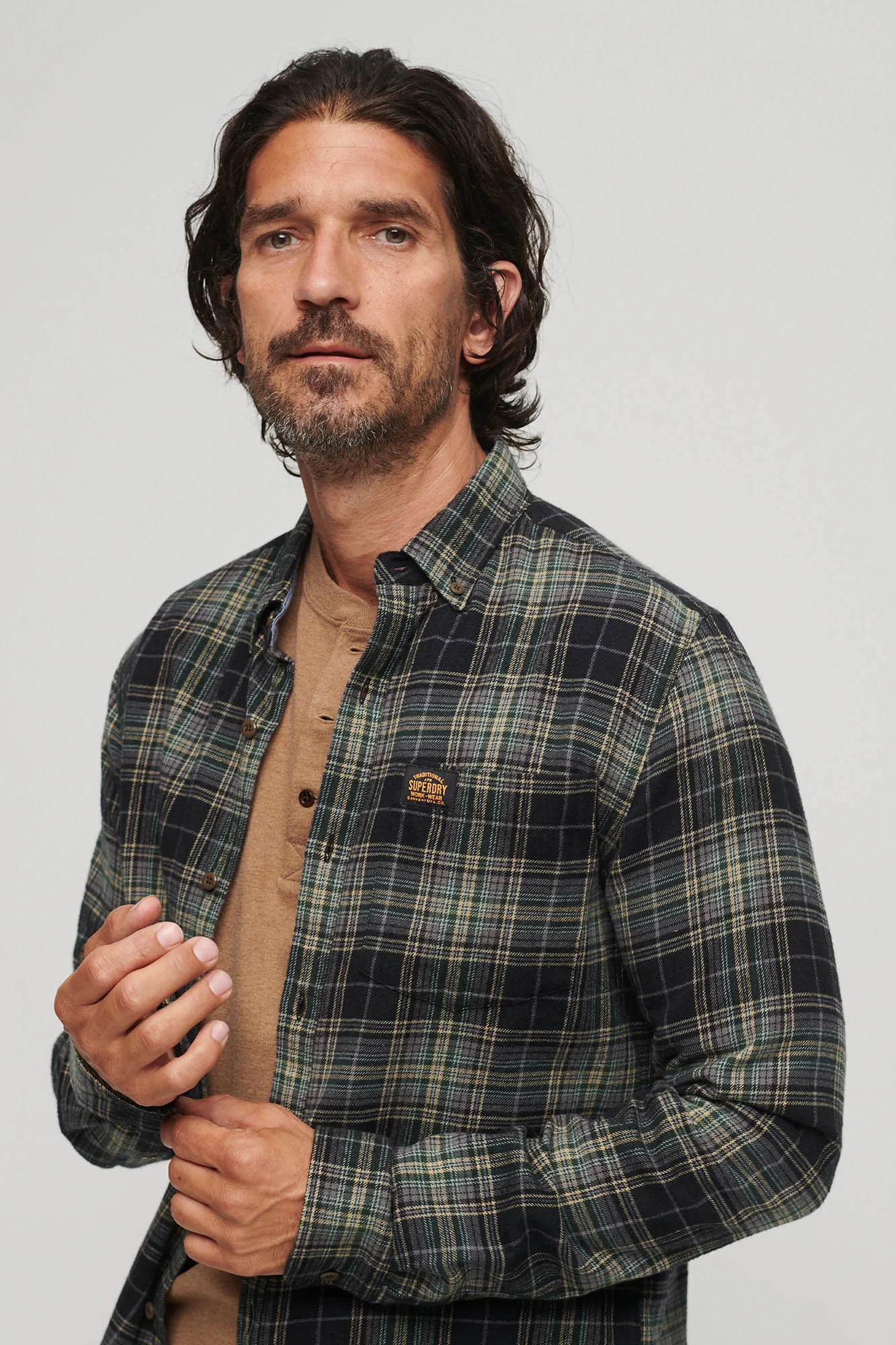Superdry Camisa cuadros
