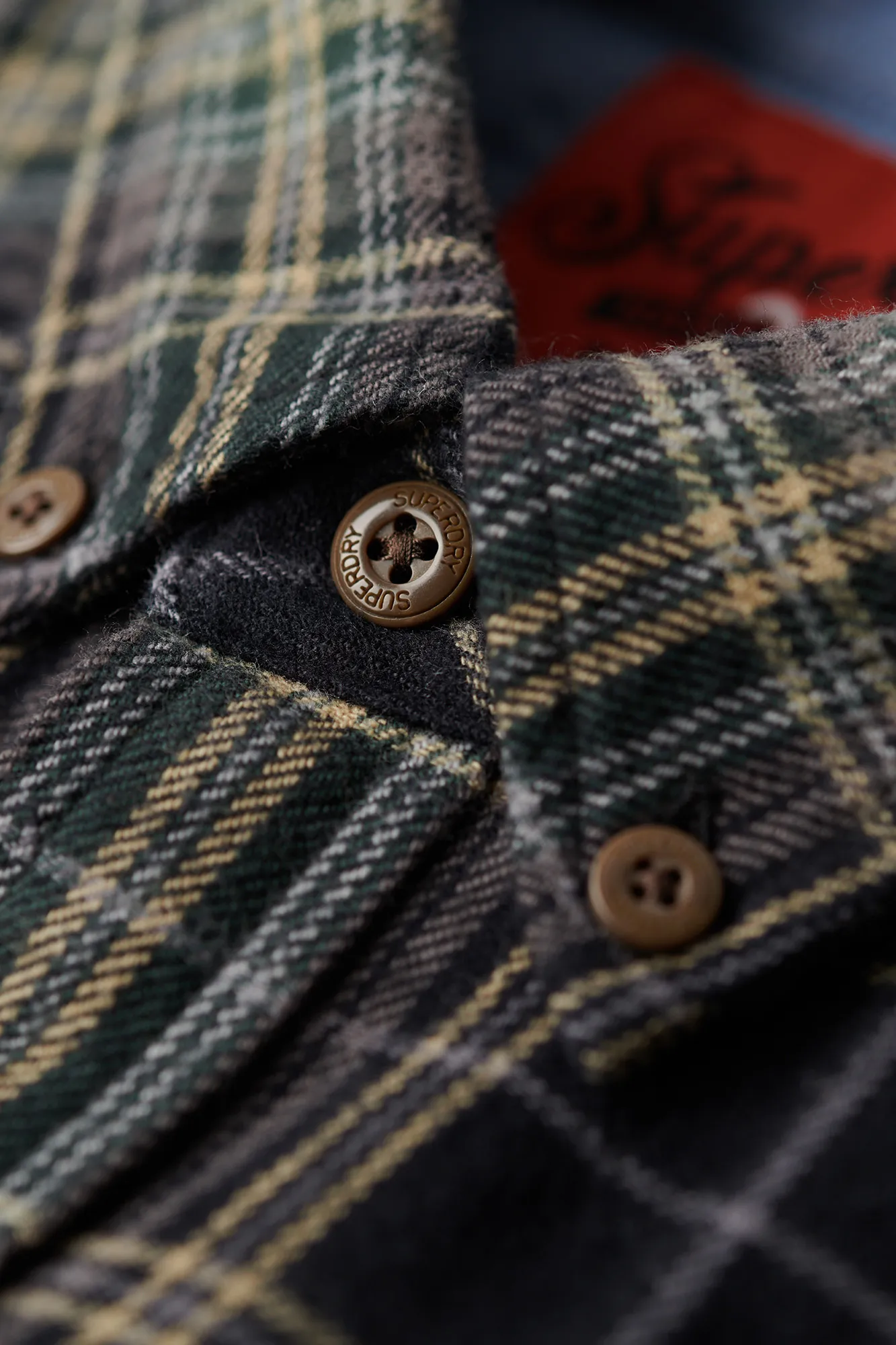 Superdry Camisa cuadros